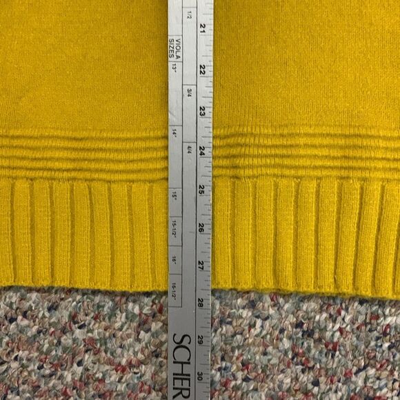 Anthropologie Margarita Gold Side Button Mockneck LS Tunic Sweater Size XS - Picture 10 of 13